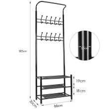 Hanger Tree Shaped Metal Steel Tube Coat Hanger Shoe