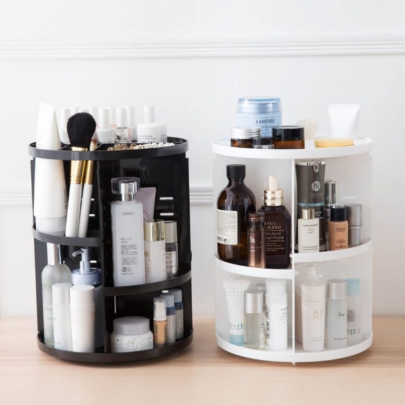 Jewelry Organizer Container Case Desktop Storage Rack