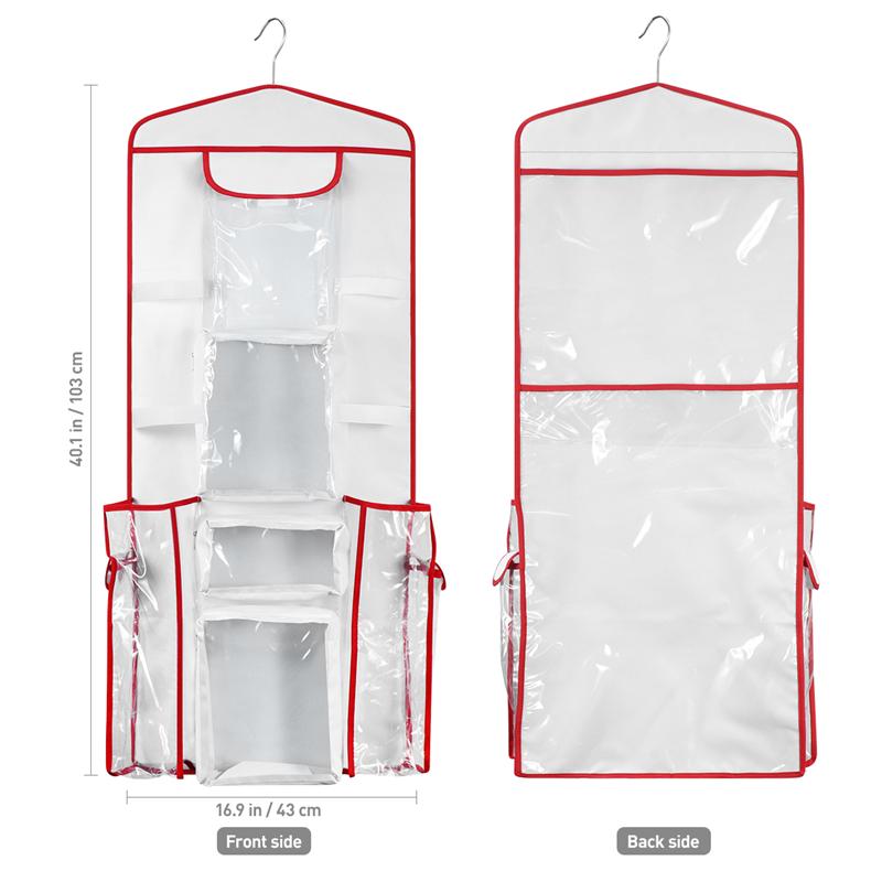 Wrapping Paper Storage Wall Hanging Bag