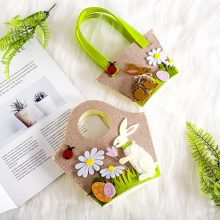 Gift Wrap Storage Handbags Rabbits Eggs Flowers