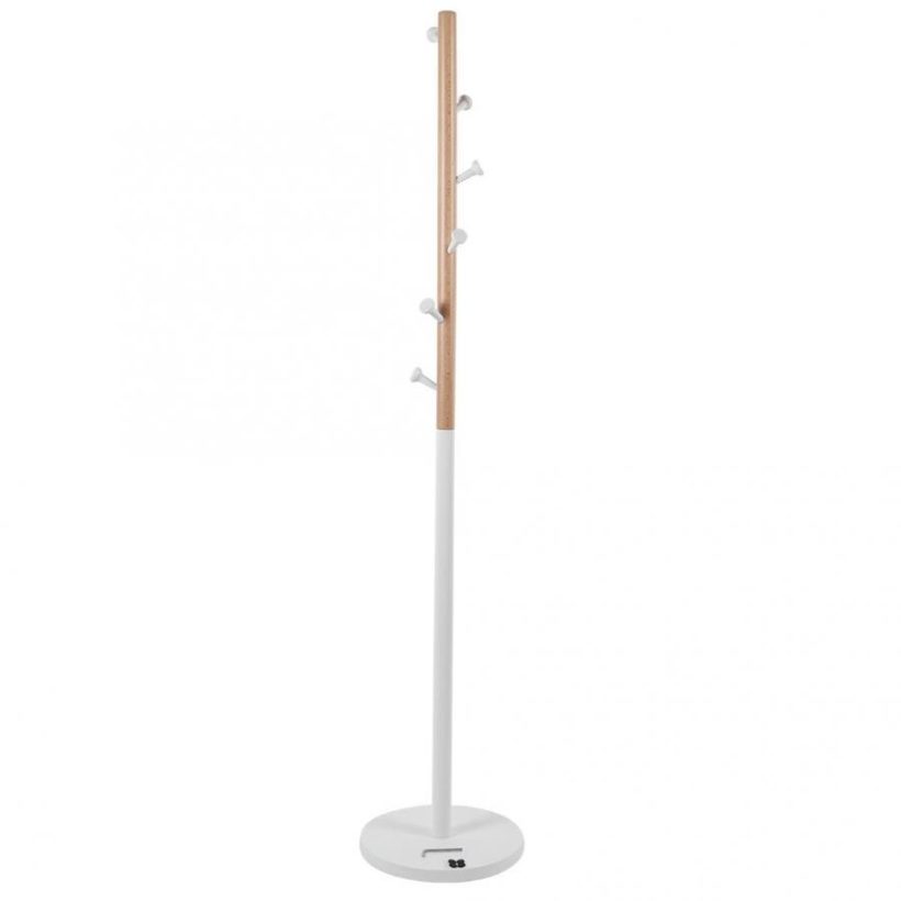Hanger Tree Coat Hat Umbrella Stand with Round Base