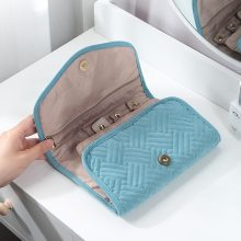 Travel Jewelry Organizer Roll Foldable Jewelry Case
