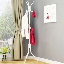9 Hook Clothes Hanger Tree Hallstand Hat Coat Rack