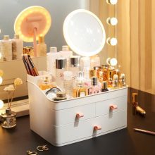 Large Capacity Drawer Makeup Organizer Jewelry Nail Polis