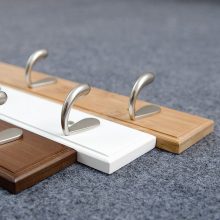 Closet Wooden Hat Racks Coat Hanger Wall Hook Rails