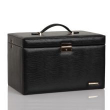 Large Jewelry Boxes Rings Necklace Storage Case Girls