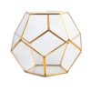 Antique jewelry box Brass Glass Terrarium Container