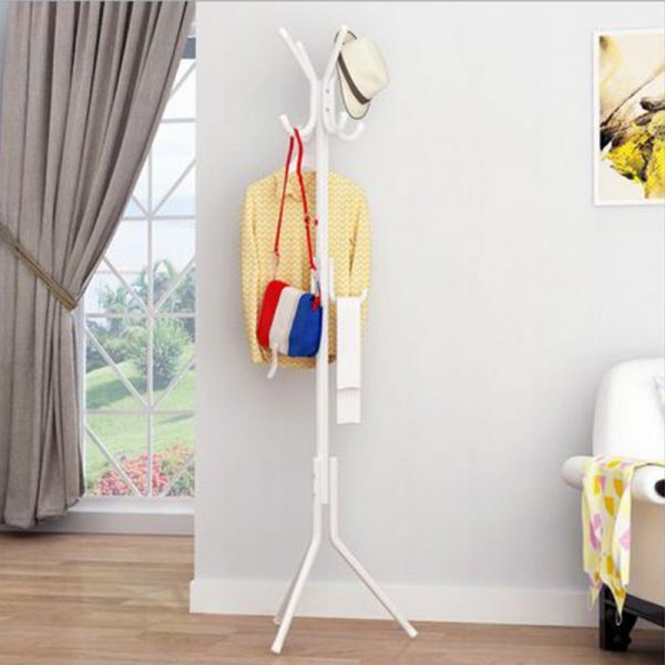 Multi function Coat Hat Metal Rack Organizer Hanger