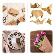30m Brown Kraft Paper Roll: Your Versatile Gift Wrapping & Craft Companion