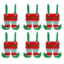 Treat Santa PantS Portable Gift Wrap Baskets