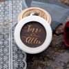 Personalized Wedding Ring Box Rustic Ring Bearer Box