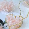 Flip Love Heart Shaped Geometric Glass Jewelry