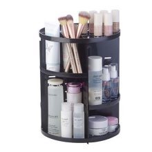 360-degree Rotating Makeup Organizer Brush Holder
