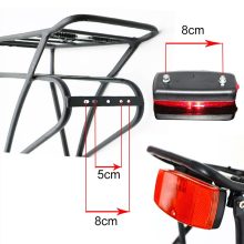 Black E Bike Racks Luggage Carrier