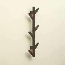 Wall Mount Hanger Rack 6 Hooks Clothes Rack Entryway