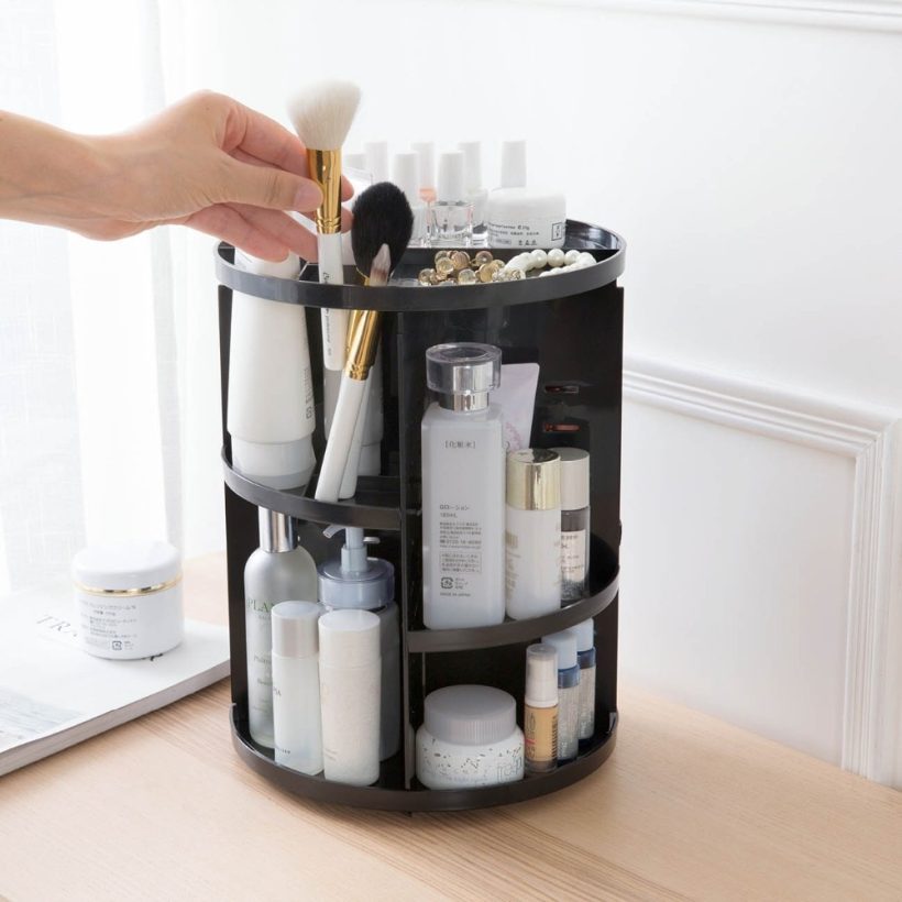 Jewelry Organizer Container Case Desktop Storage Rack