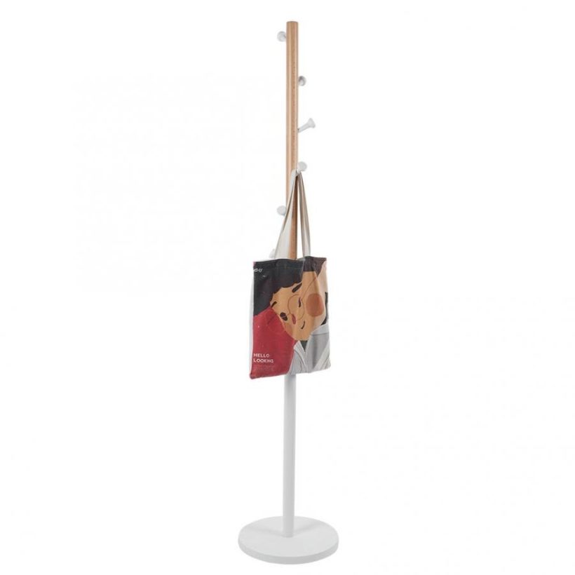 Hanger Tree Coat Hat Umbrella Stand with Round Base