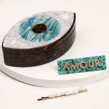 Handmade Evil Eye Acetate Jewelry Box Eye Shaped