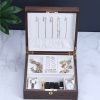 Wooden Jewelry Box Women with Lock