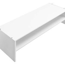 Whitmor Wood Stackable 2-Shelf Shoe Rack