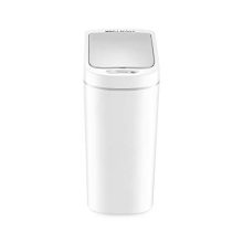 Ninestars Motion Sensor Trashcan, 1.9 Gal, White