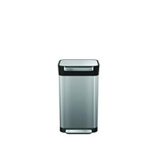 Joseph Joseph 30030 Intelligent Waste Titan Trash Can Compactor - Efficient Odor Control, Hygienic, and Durable Stainless Steel Design