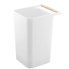 White Como Trash Can