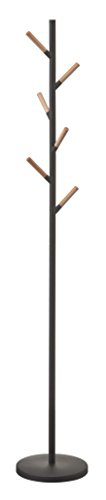 YAMAZAKI home Plain Coat Hanger, Black
