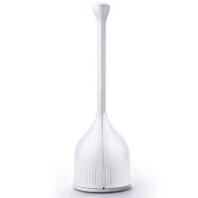 Hideaway Compact Toilet Plunger and Canister-White