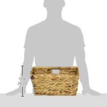 Wicker Magazine Rack Natural