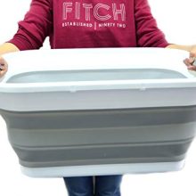 Collapsible Plastic Laundry Basket