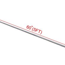 TMS 5FT European Modern Satin Stainless Steel