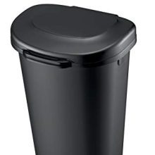 Touch Top Lid Trash Can Bathroom Garbage