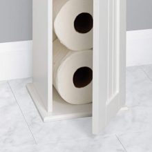 Toilet Tissue Cabinet Bathroom Storage