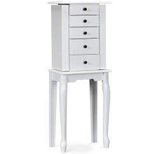 Giantex Jewelry Cabinet Armoire Box Storage Chest