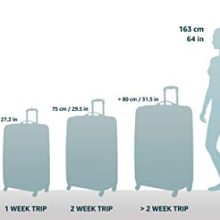 Expandable Luggage with Spinner Wheels