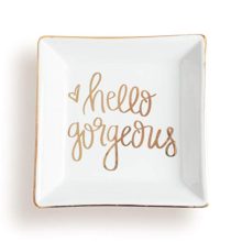 Jewelry Dish Square Ceramic Trinket Tray