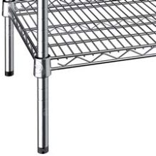 30 inch x 60 inch Chrome Wire 4 Shelf Kit