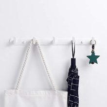 JYL HOME Heavy Duty Coat Hook Rack Modern Key Towel Hanger