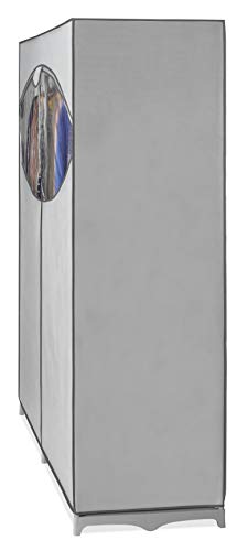 Wardrobe Clothes Storage Organizer Closet with Hanging Rack