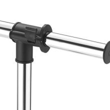 Whitmor Adjustable 2-Rod Garment Rack