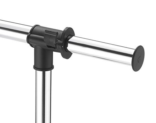 Whitmor Adjustable 2-Rod Garment Rack