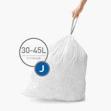 Code J Custom Fit Drawstring Trash Bags