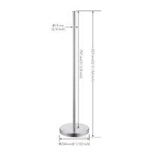KES Free Standing Toilet Paper Holder Stand Modern Tissue Rolls Holder