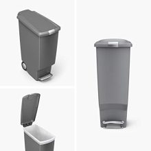 simplehuman 40 Liter / 10.6 Gallon Slim Kitchen Step