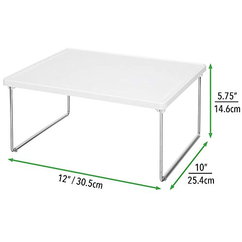 mDesign Modern Metal Closet, Cabinet