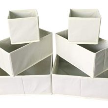 Foldable Cloth Storage Box Closet Dresser for Underwear, Bras, Socks