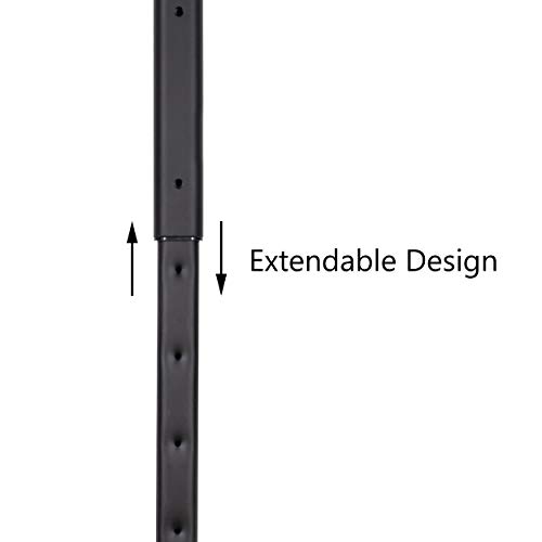 brightmaison Wall Mounted Adjustable Durable Steel Clothes Rack