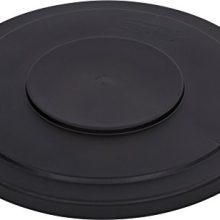 Carlisle Bronco Round Waste Container Lid, 32 gal, Black