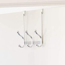 Steel Over-The-Door 6-Hook Storage Rack